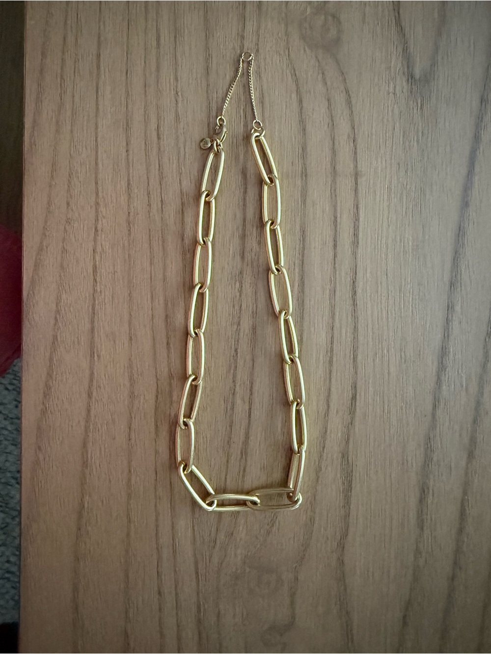 Madewell Chunky Paper Clip Chain Necklace